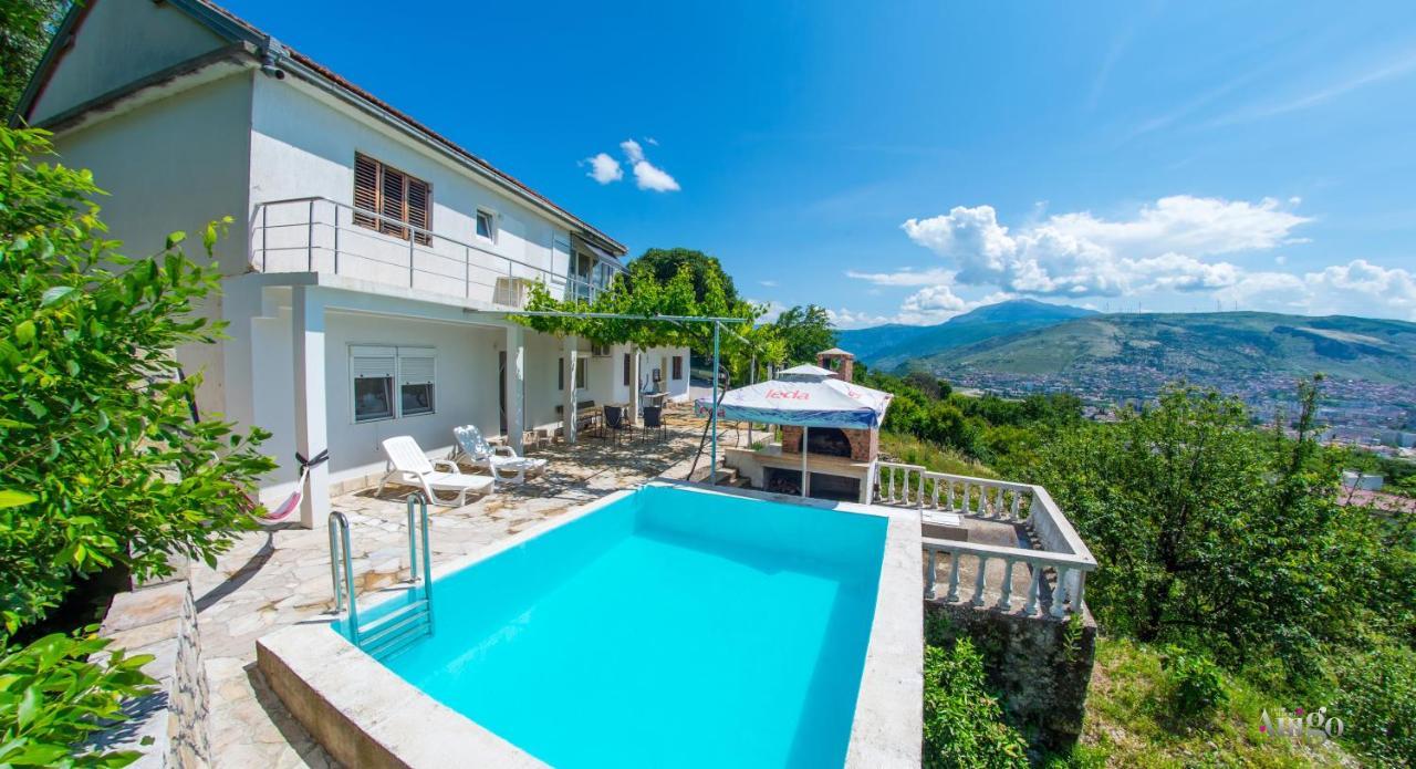 Perfect View Of Mostar - With Swimming Pool Extérieur photo