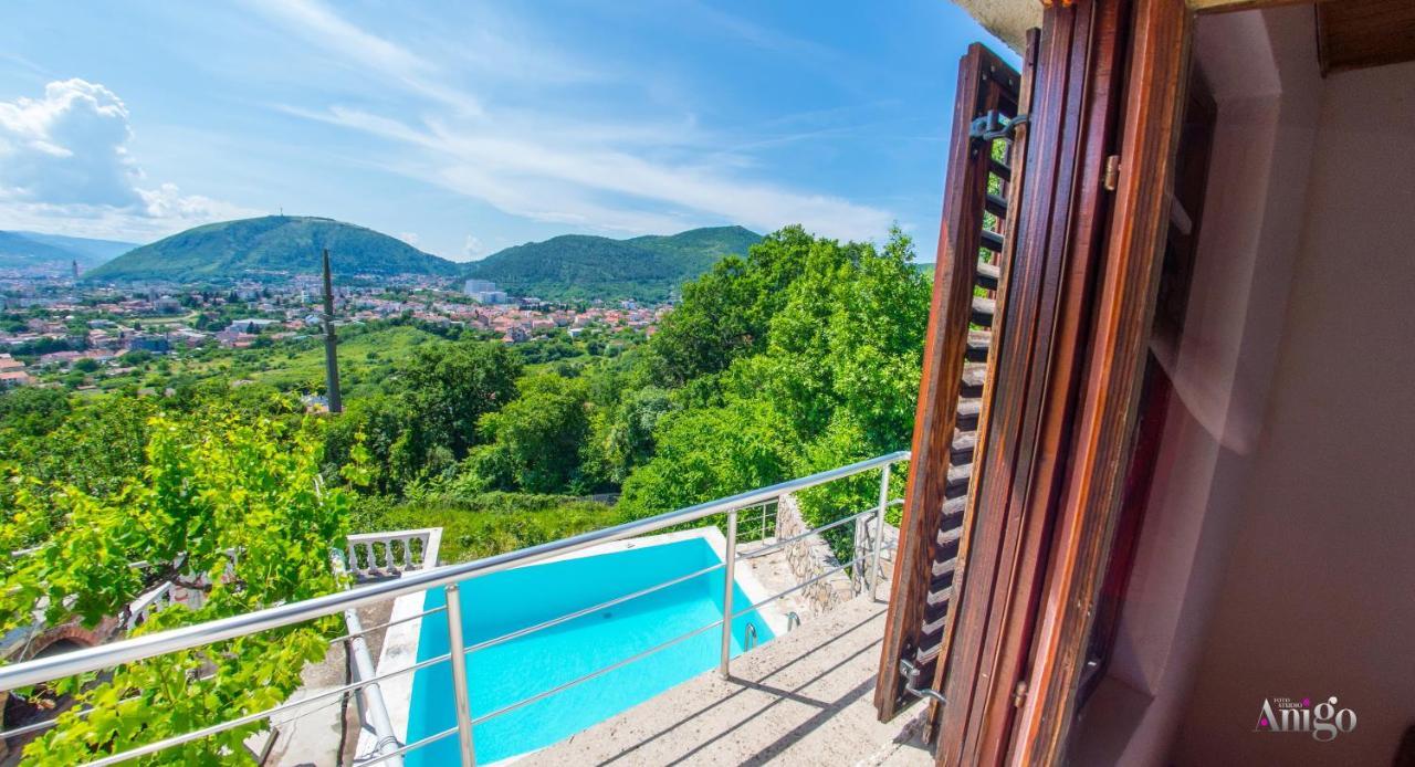 Perfect View Of Mostar - With Swimming Pool Extérieur photo